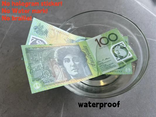 Prop Australian notes 10k