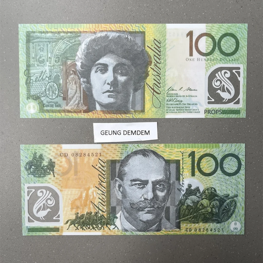 Prop Australia notes 1k
